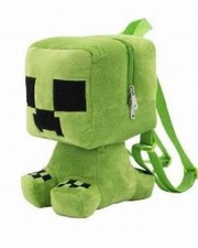 Plush Minecraft Creeper Backpack-  NEW Authentic NWT