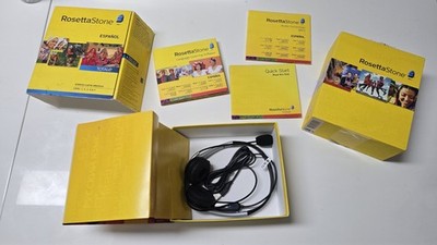 ROSETTA STONE Espanol SPANISH Latin America Level 1 2 3 4 5 COMPLETE SET