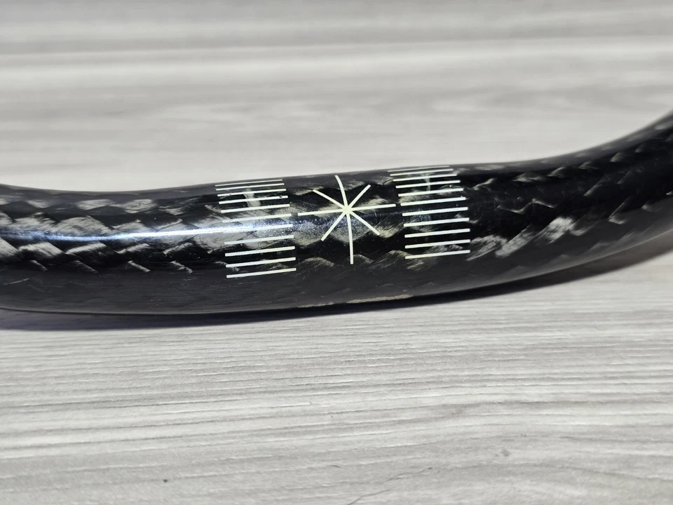 Profile Design 纤维 RS/XC 碳纤维立管 MTB 车把 590 毫米 25.4 — 第 4/4 张图片