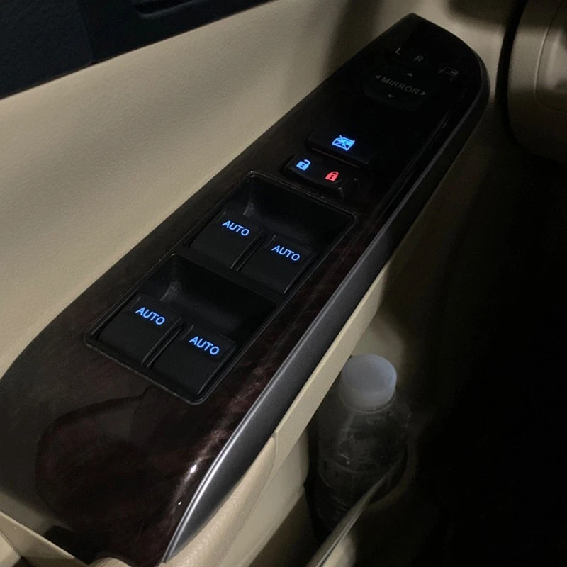 For Toyota Camry 2006-2014 Front Door Blue Lighted Window Switch Auto Down/Up - Image 2 of 4
