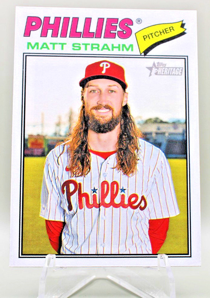 2026 Topps Heritage - Matt Strahm #193 Phillies