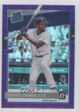 2020 Panini Donruss Optic FOTL Purple Pandora Prizm /99 Travis Demeritte #65 1b8