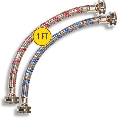 #ad #ad Short Washing Machine Hose 1 ft OCT Connection Design $15.97