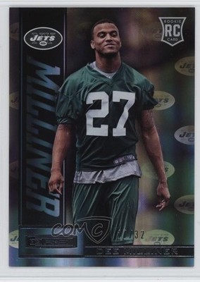 2013 Rookies & Stars Longevity Parallel Team Logo 17/32 Dee Milliner RC 11ba