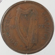 1928 Ireland 1 Penny