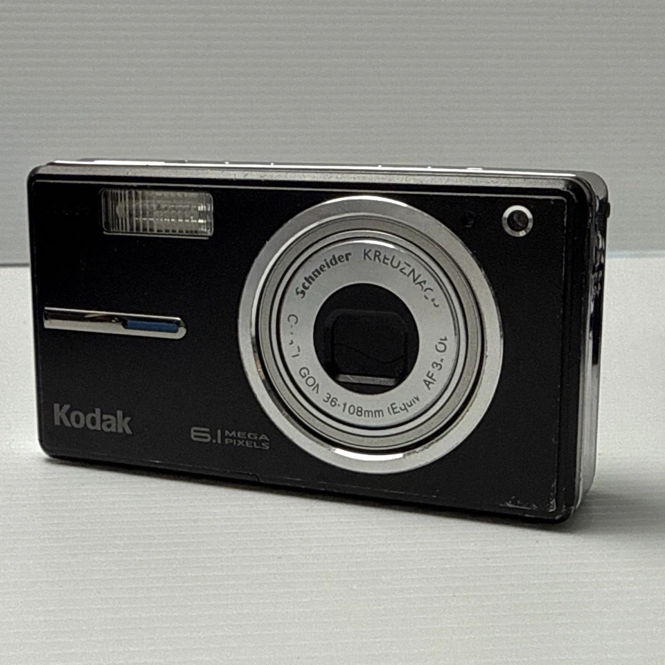 Kodak Digital Camera EasyShare V603 6.1MP Black Tested Working - Image 3 of 4