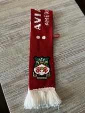 Wrexham AFC Aviation Gin Bottle Scarf Ryan Reynolds FX Soccer
