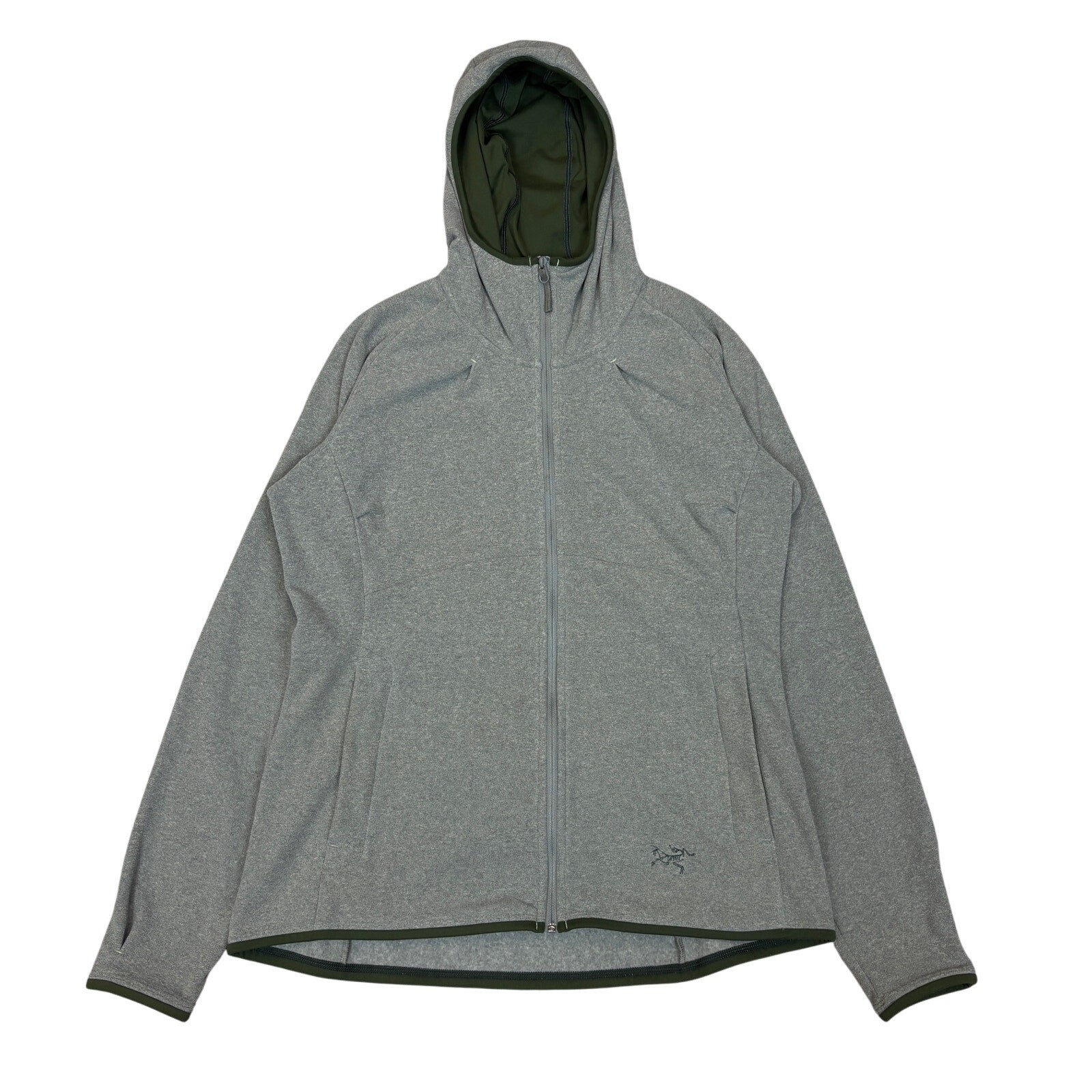 Arc'teryx Caliber Polartec Fleece Felpa con cappuccio e zip intera donna L Gorpcore Granola