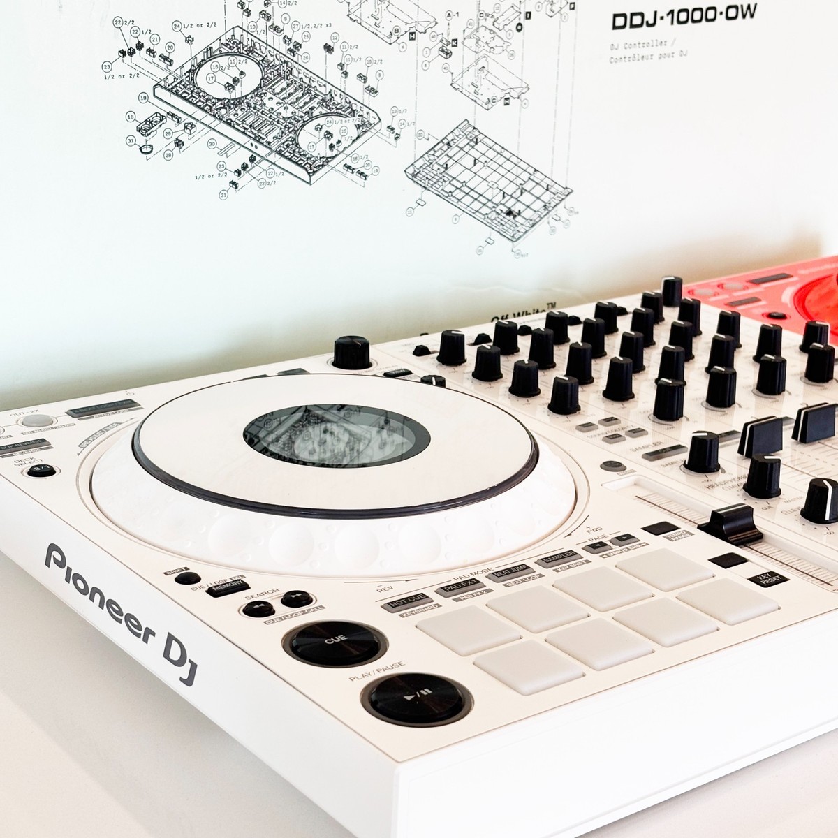 OFF WHITE Pioneer DDJ-1000-OW Limited Edition DJ Controller Virgil