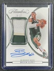 BROOK LOPEZ 2021-22 PANINI FLAWLESS #VPA-BLZ VERTICAL GU PATCH AUTO 08/25 BUCKS