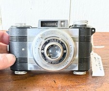 Detrola Model Camera -Velostigmat Lens USA Art Deco Vintage Film Camera Untested