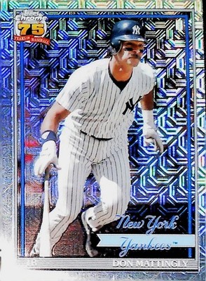 2026 TOPPS SERIES 1 SILVER PACK 1991 CHROME MOJO 91C-29 DON MATTINGLY YANKEES