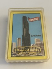 Sears Tower Chicago Illinois Plastic Coated Playing Cards