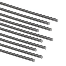 10 PCS 1mm Carbon Fiber Rod For RC Airplane Matte Pole 400mm 15.7 Inch Craft