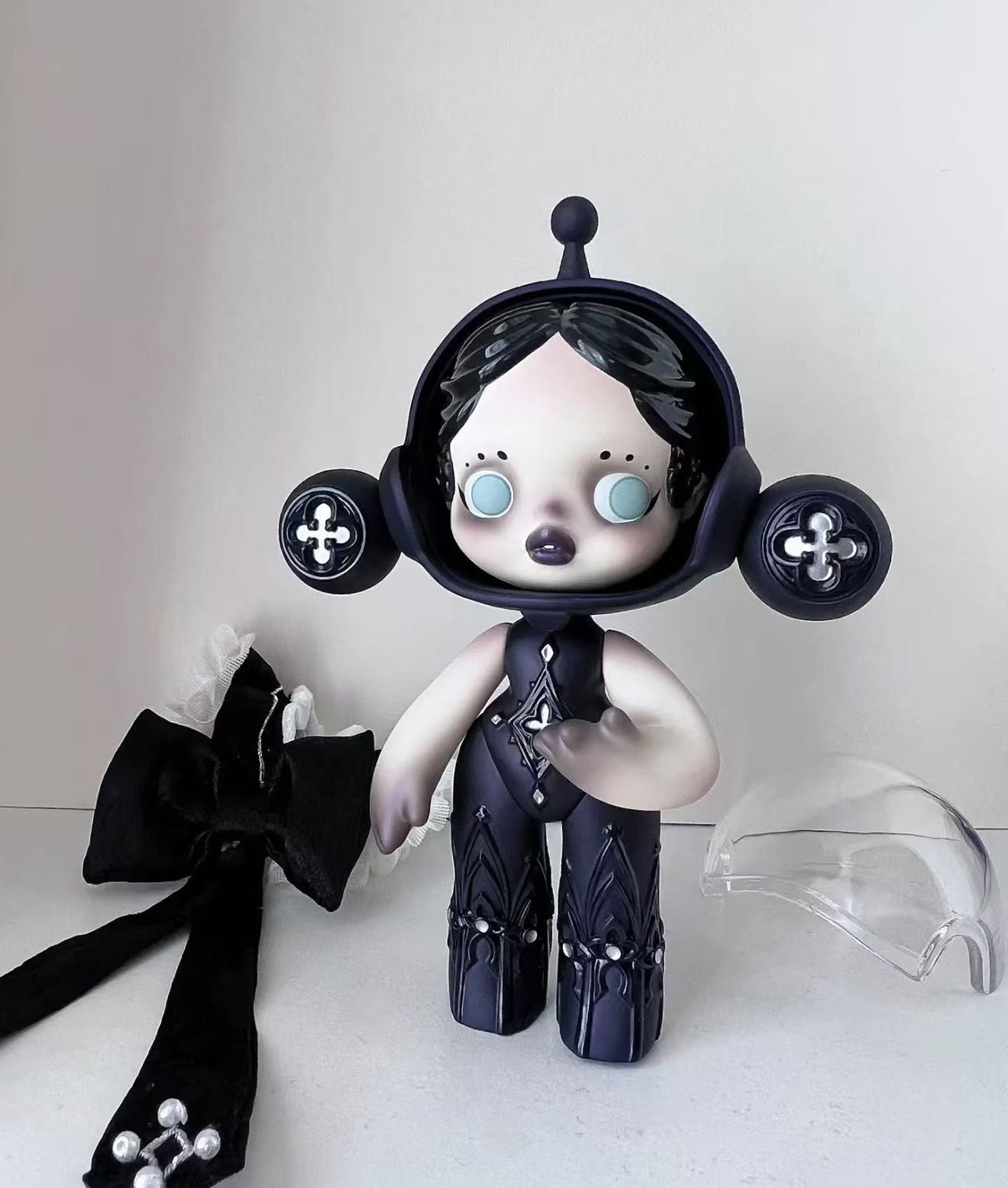 SKULLPANDA SHADOW CURTAIN 12.5CM ART FIGURE TOY BIRTHDAY GIFT