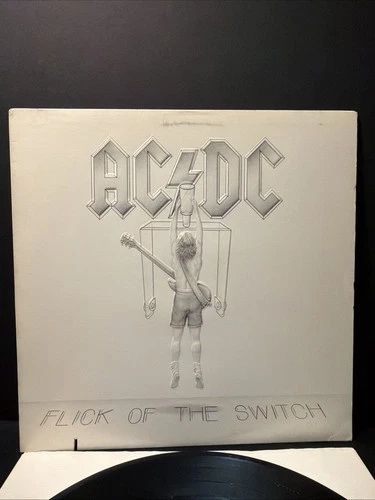AC/DC - "Flick of the Switch"- 1983- Atlantic  In Very Good Condition