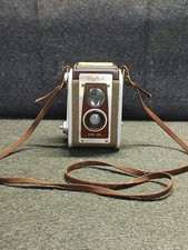 Kodak Duaflex IV Box Camera 620 Film Brown Pseudo TLR w/ Kodet Lens Vintage USA