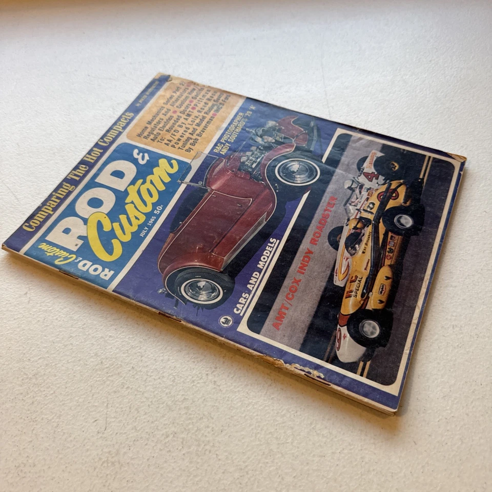 Rod & Custom Magazine July 1965 Volume 13 No. 3 Vintage - Image 3 of 4