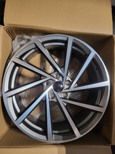 VW Golf R Speilberg Alloy Wheels 19x8 5x112 Matt Gunmetal