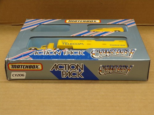 1984 MATCHBOX CONVOY ACTION PACK CY206 ~ BRITISH TELECOM PLAYSET ~ NOS ! - Picture 4 of 6