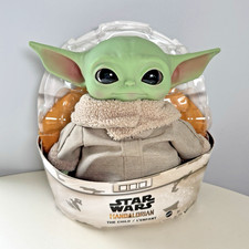 Star Wars The Mandalorian The Child Grogu Baby Yoda Plush Figure Mattel