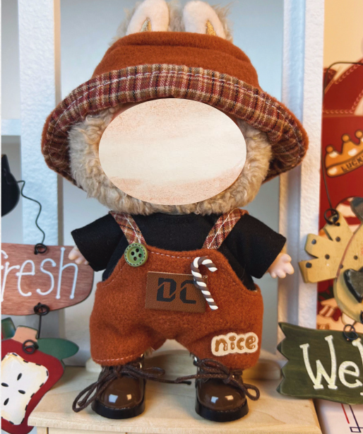 Labubu doll clothes set (figure not included)