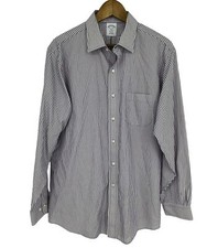 Brooks Brothers 1818 Regent Long Sleeve Button Front Men's Shirt Size 16 1/2