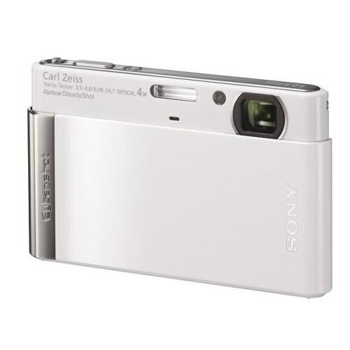 SONY Cyber-Shot DSC-T90 white 12.1MP Digital Camera 4.0x Optical zoom From Japan - Picture 2 of 10
