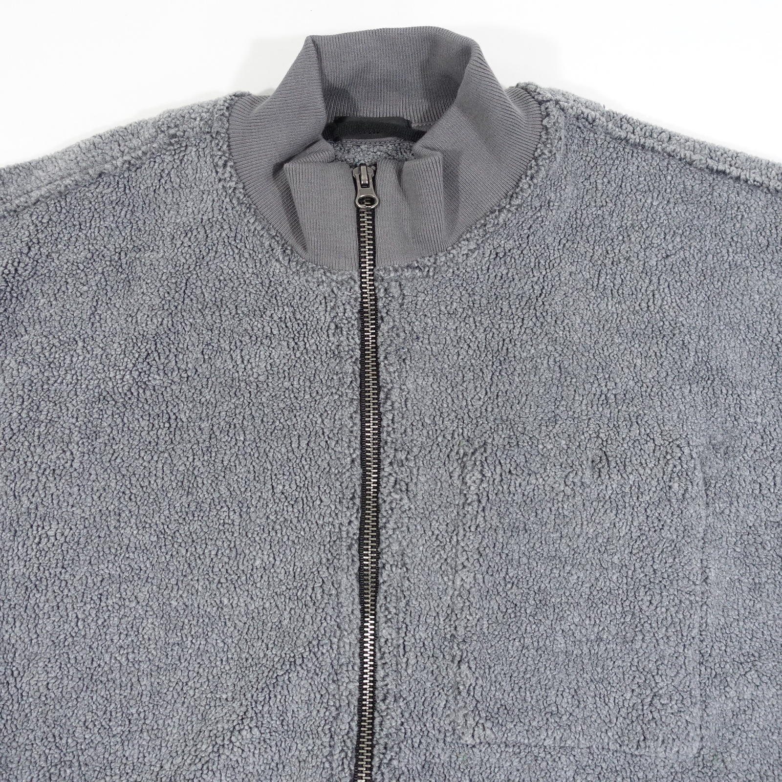 ATM ANTHONY THOMAS MELILLO SMALL AM4871-EAM FLEECE ZIP GRAY JACKET SWEATER MENS