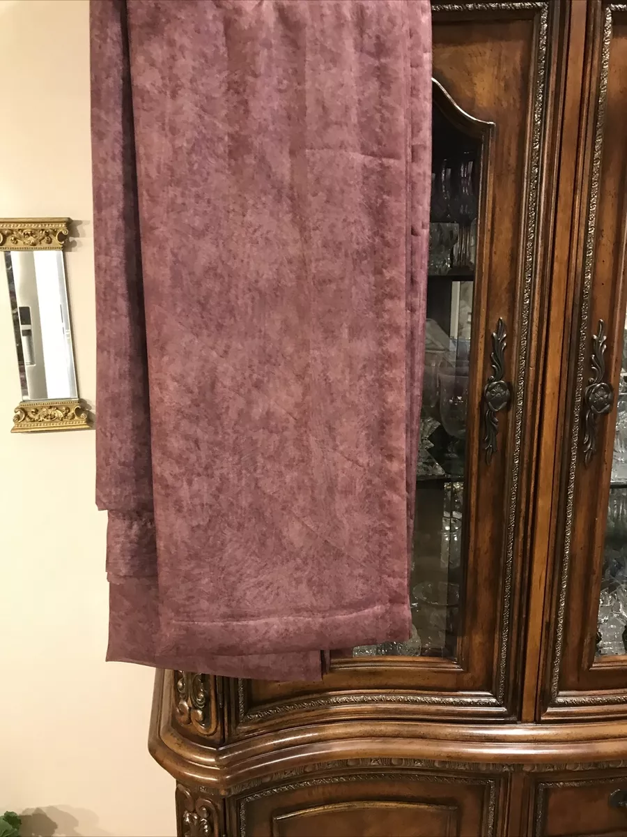 Plum cheap window scarf