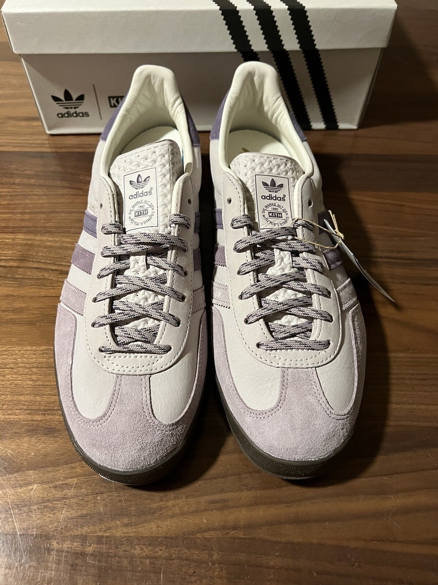 Kith Classics adidas Originals Gazelle Indoor Ash Purple Men Sz