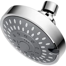 NEW Bath High Pressure Shower Head 5 Mode LARGE Chrome Handset Head Water Saving