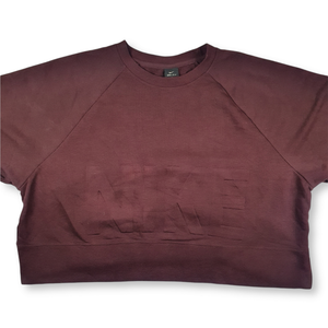 Nike DriFIT grandes Burdeos Color Recortada Manga Larga Suéter/Jersey | eBay