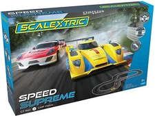 SCALEXTRIC Speed Supreme GT vs LMP 1:32 Scale Electric Slot Car Race Set C1420T