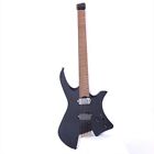 Headless Electric Guitar 6 Strings with Ash Body Roasted Maple Neck Fingerboard