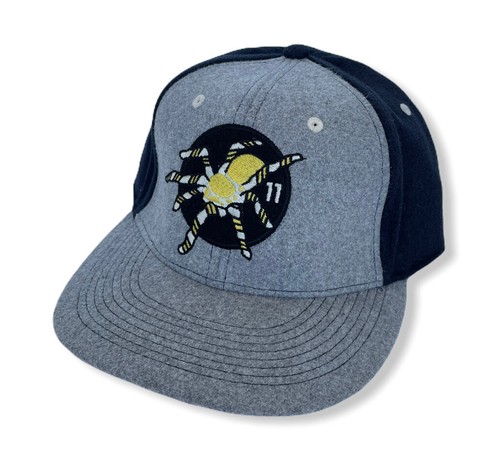 Billy Reid Spider Hat Navy/Heather Size 