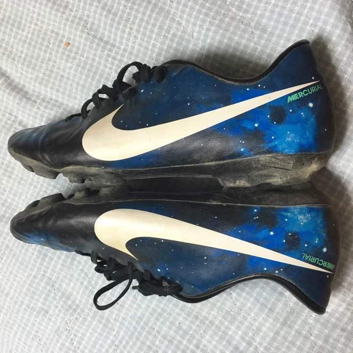 Nike Mercurial Vapor IX CR FG CR7 Galaxy Football Soccer Cleats US9 - Image 4 of 4