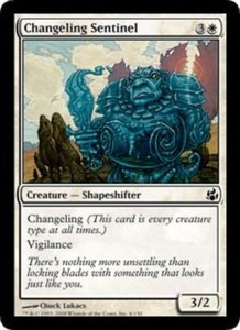 Changeling Sentinel x4 - Morningtide - NM-Mint, English - Morningtide