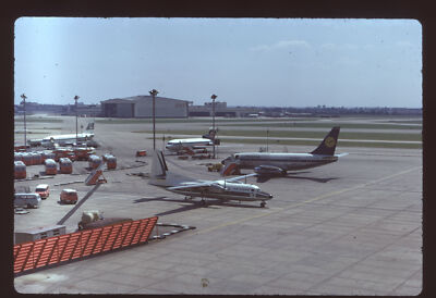 Orig 35mm airline slide Air France F27-200 F-BUFO Buy 4+ save 20%