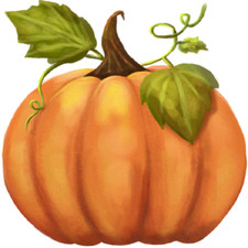 30 Custom Vintage Pumpkin Personalized Address Labels