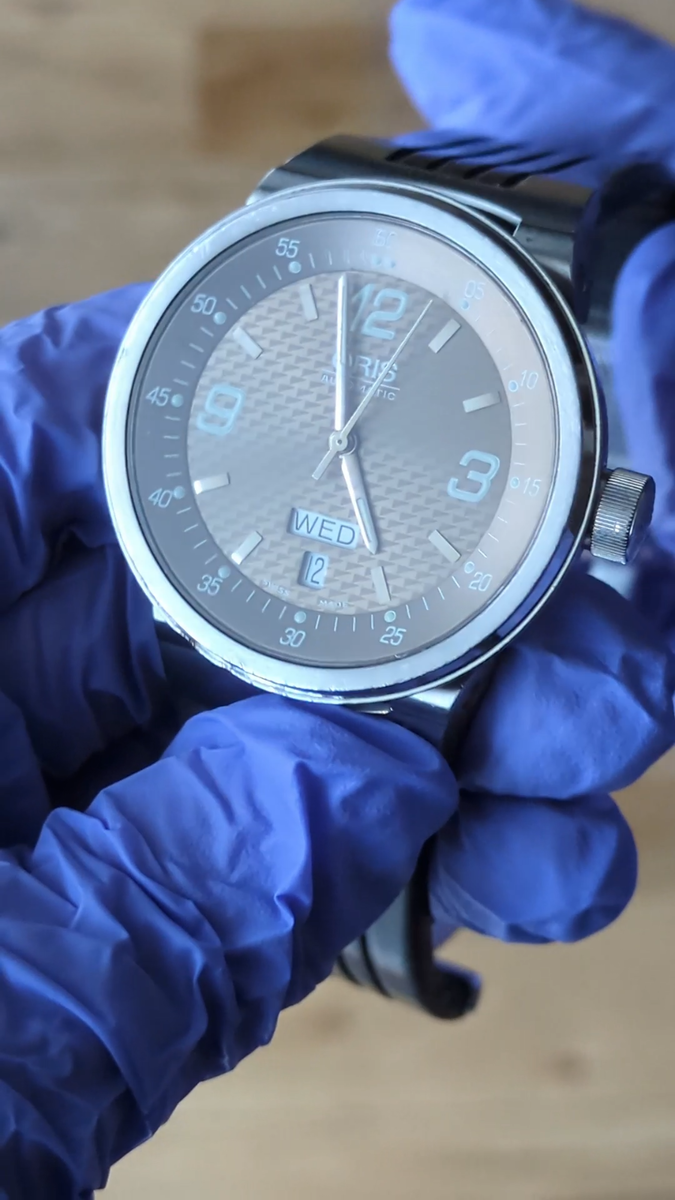 Exc+5 w/Box] ORIS Williams F1 Team 7560 Brown Automatic