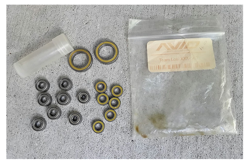 Ball Bearing Set By Avid Racing For Team Losi Xxx-sct 16pcs