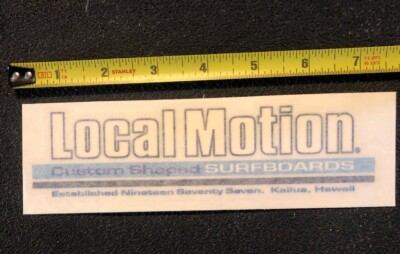 1 Vintage Local Motion Sticker ***FREE SHIPPING*** | eBay