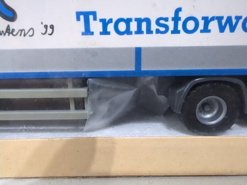 TEKNO 1/50 DAF 95XF 430 Space Cab Tractor 3 axle Closed Trailer Transforwarding - Picture 5 of 5