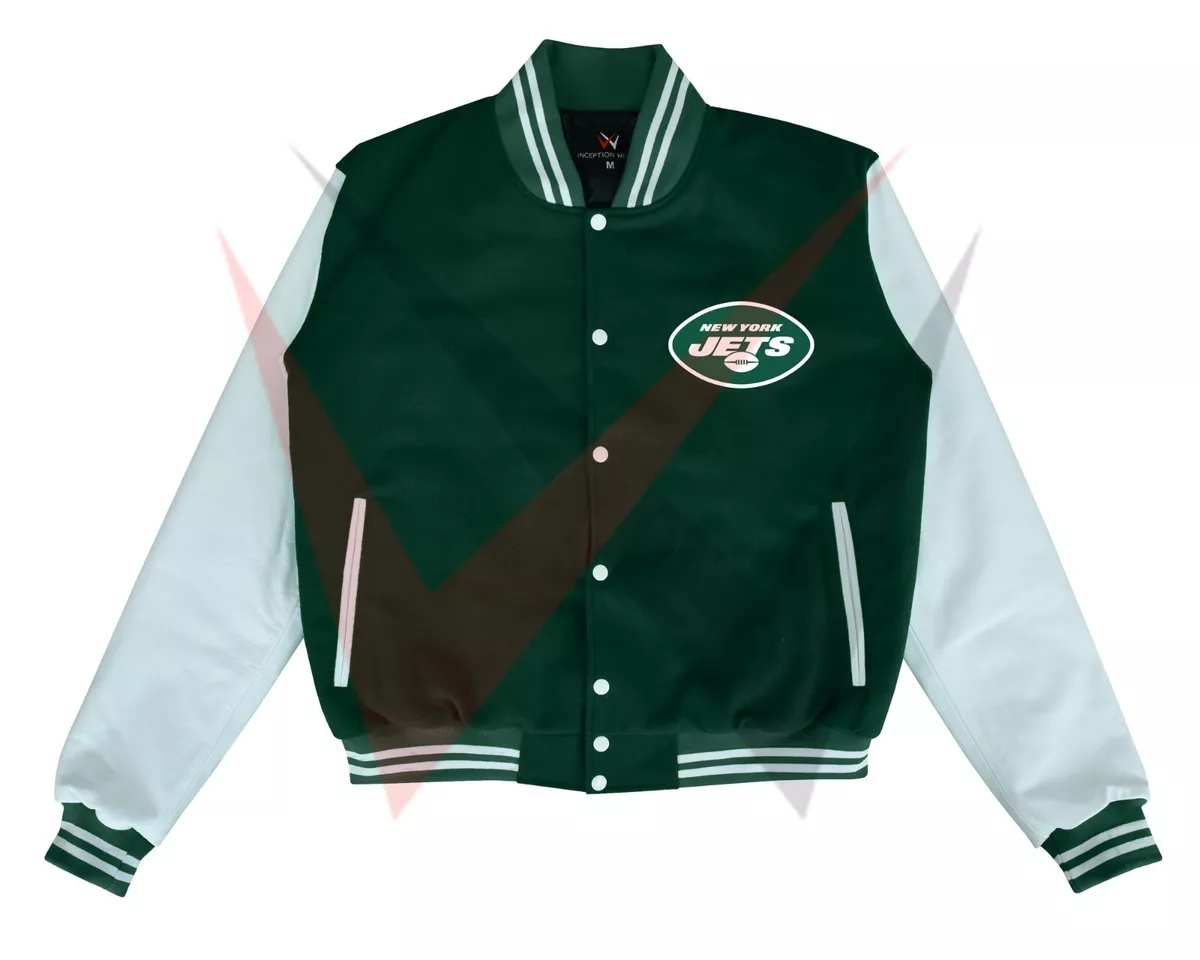 White jersey hotsell jacket