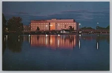 State View~Theda Clark Memorial Neenah Wisconsin~Vintage Postcard
