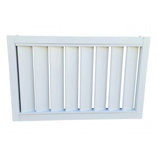 SQM Guide - White - Monument - Black DIY Custom size LOUVRE Vertical Gates - Picture 5 of 6