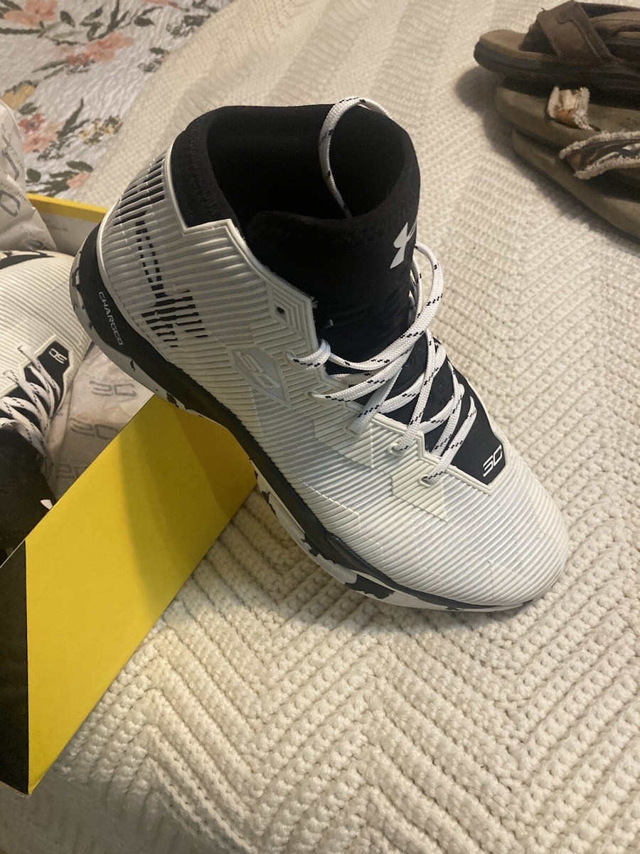 White Curry 2017 Men 2017 Mens UA Stephen Curry Basketball Sneakers Sz