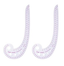 UTENEW French Curve Ruler Sewing Comma Shaped 42cm Drawing Template Tool Draf...