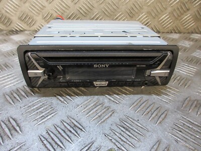 SONY CD PLAYER FACE-OFF CDX-G1100U USB AUX ISO CABLE (BUTTON MISSING)